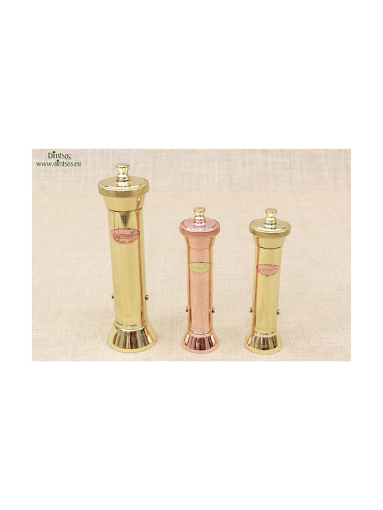 Manual Metallic Pepper Mill Bronze