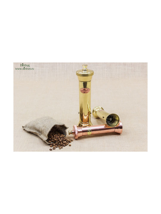 Manual Metallic Pepper Mill Bronze