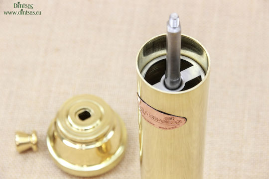 Manual Metallic Pepper Mill Gold