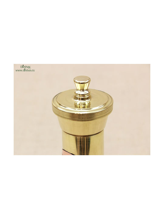 Manual Metallic Pepper Mill Gold