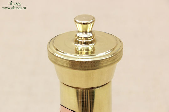 Manual Metallic Pepper Mill Gold