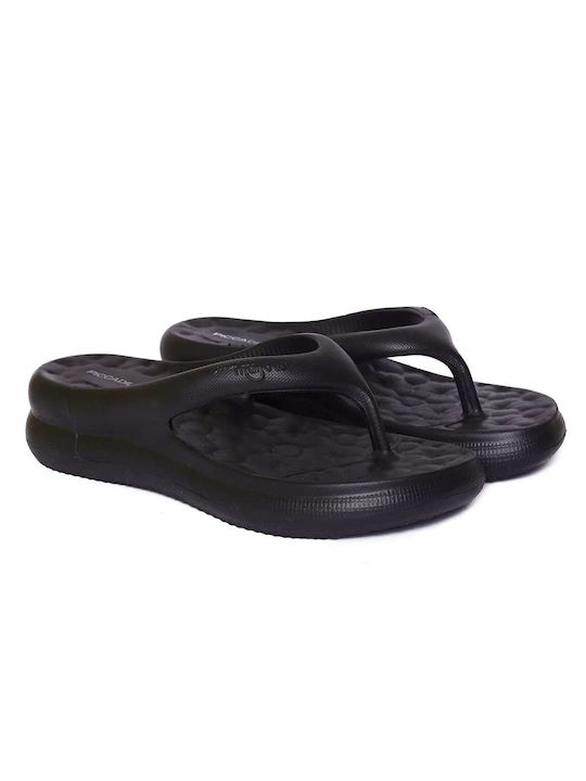 Piccadilly Women's Flip Flops Black