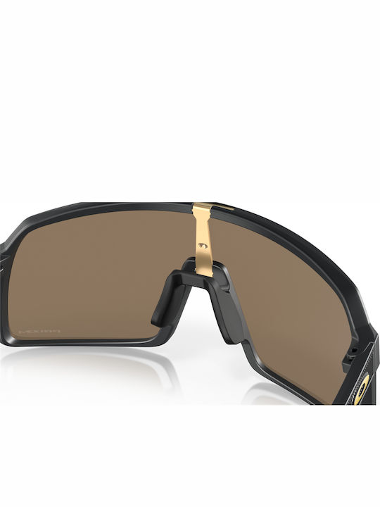 Oakley Sutro Men's Sunglasses with Black Plastic Frame and Yellow Mirror Lens OO9406-05