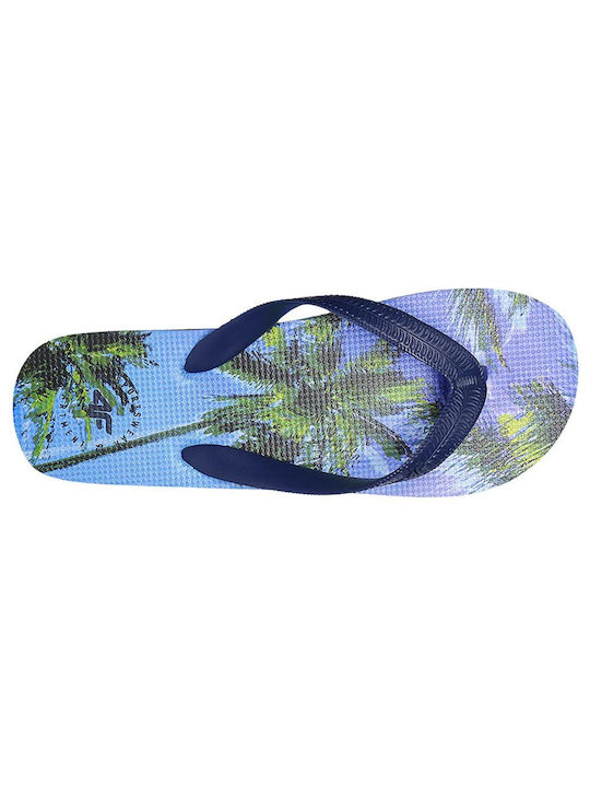 4F Șlapi pentru copii Flip Flops Albastre