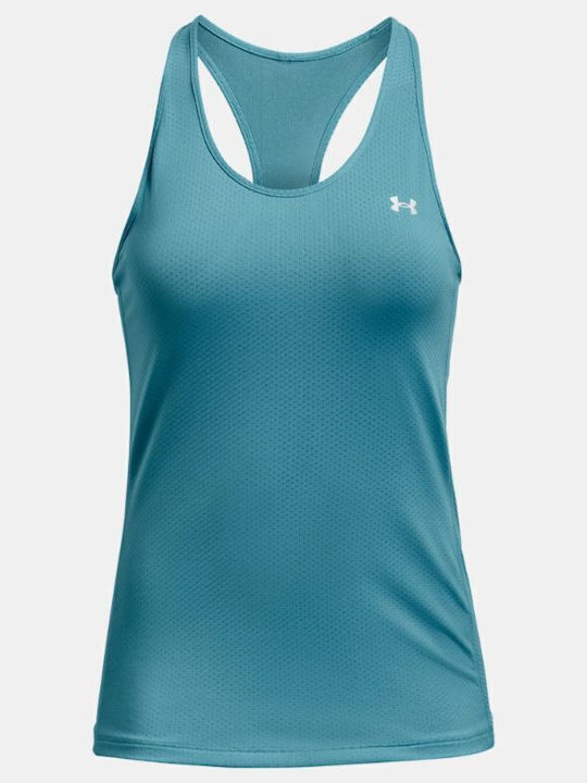 Racer Women's Summer Blouse Sleeveless Petrol