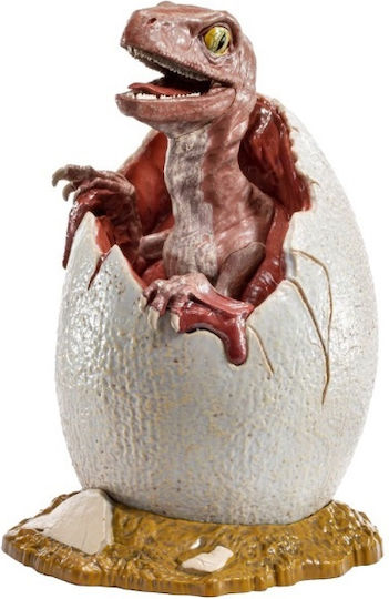 Action Figure Baby Velociraptor in Egg Dinosaur for 8+ Years