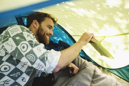Bestway Καλοκαιρινή Σκηνή Camping Pop Up Μπλε για 2 Άτομα 220x120x90εκ.