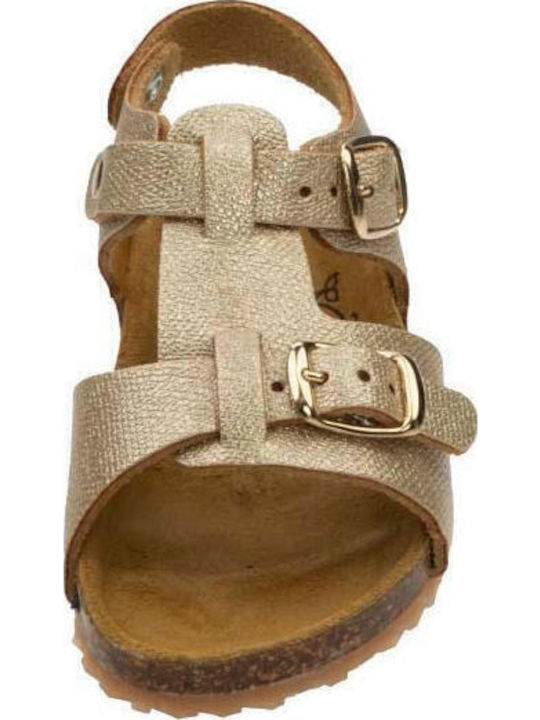 Kinder Sandalen Anatomisch Gold