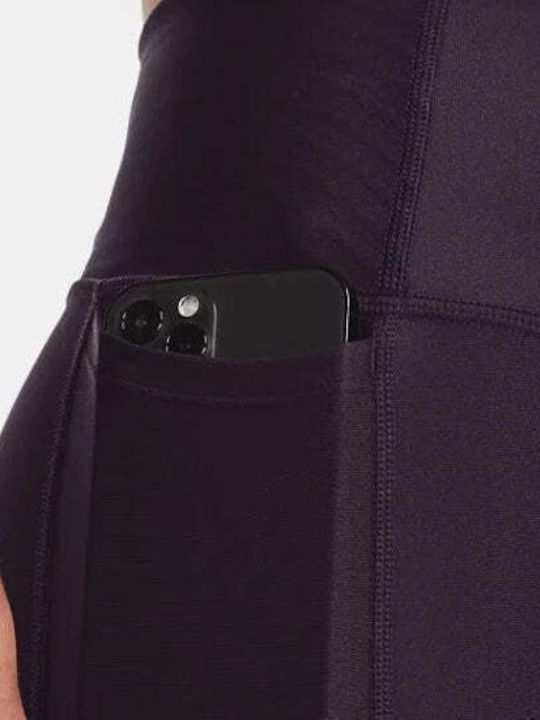 Branded Women's Long Training Legging Purple