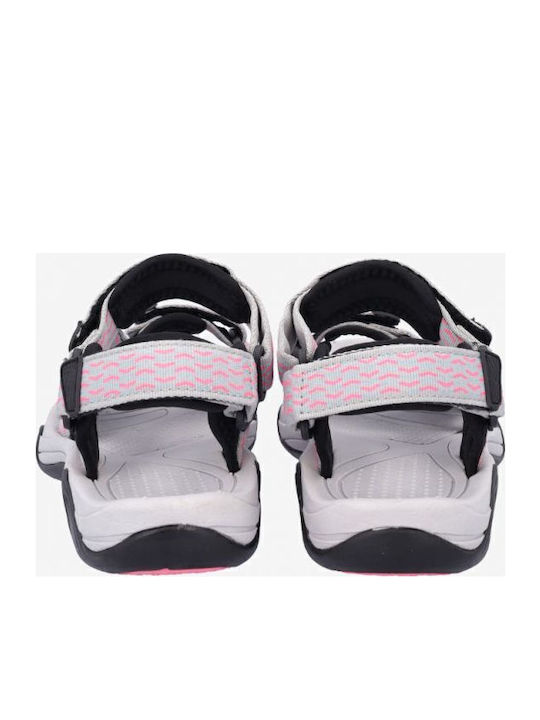 Hamal Ice Women's Flat Sandals Sporty in Gray Color