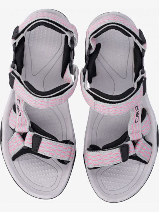 Hamal Ice Women's Flat Sandals Sporty in Gray Color