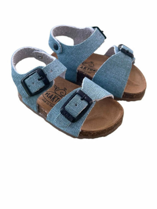 Plakton Kids' Sandals Pixel Anatomic Light Blue