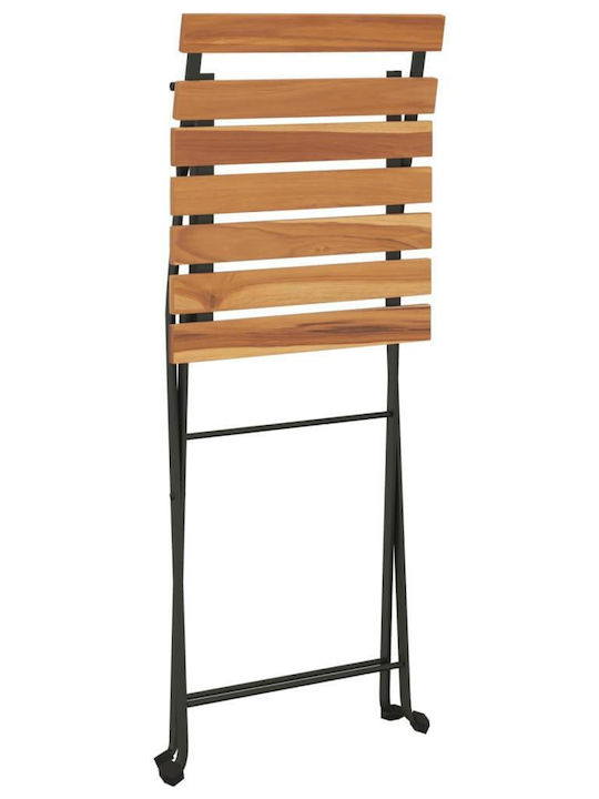 Scaun de Exterior Metalic Maro 2buc 39x45x79cm.