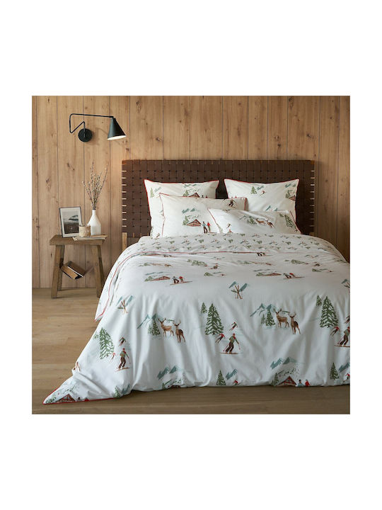La Redoute Interieurs Single Cotton Fitted Sheet White 90x190cm