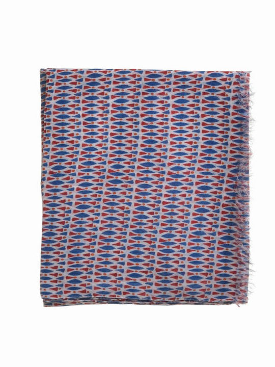 Ble Resort Collection Women's Scarf Blue 5-43-967-0009