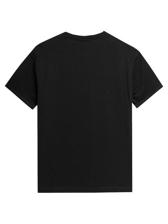 Outhorn T-shirt Bărbătesc cu Mânecă Scurtă Negru