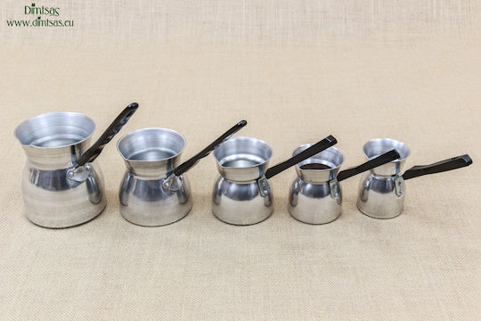 Briki aus Aluminium Νο6 in Silber Farbe