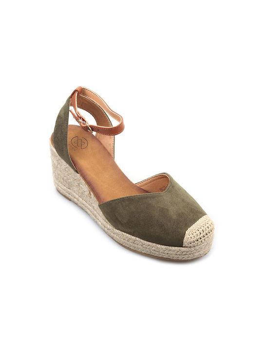 Espadrile cu platformă Fshoes 903/503.09 - FSHOES - VERDE