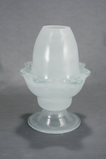 Επιτραπέζιο Καντήλι Γυάλινο 11x17cm F240-2