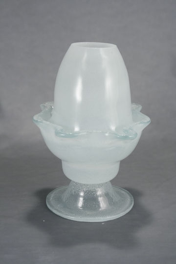 Tabletop Oil Lamp Glass 11x17cm F240-26