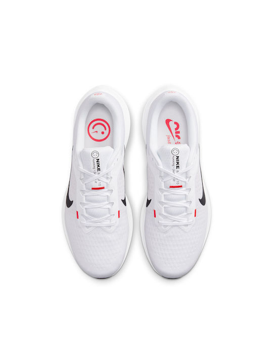 Air Winflo 10 Sport Shoes Running White / Light Crimson / Black