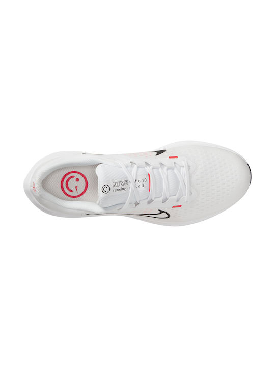 Air Winflo 10 Sport Shoes Running White / Light Crimson / Black