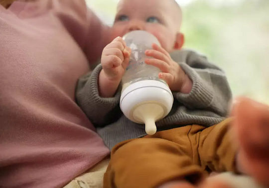 Philips Plastic Baby Bottle Natural Response with Silicone Teat for 1+ Months Transparent 260ml