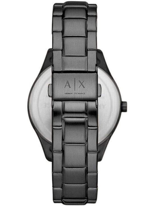 Armani Exchange Dante Ceas Bărbați 42mm Baterie Cu Brățară Oțel Inoxidabil Neagră