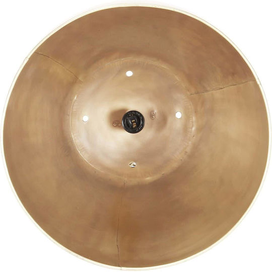 vidaXL Industrial Hängelampe Bronze Glocke mit Fassung E27 42x52cm.