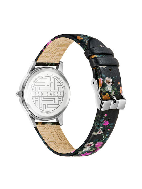 Ted Baker Fitzrovia Bloom Watch with Leather Strap