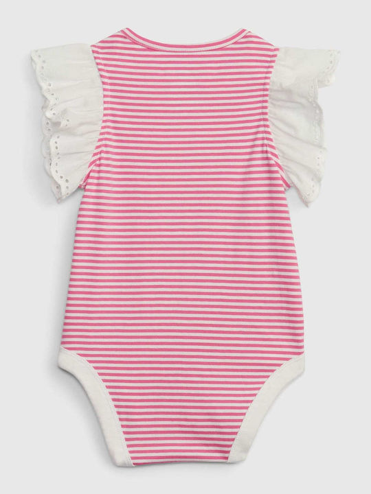 GAP Baby Bodysuit Short-Sleeved Pink