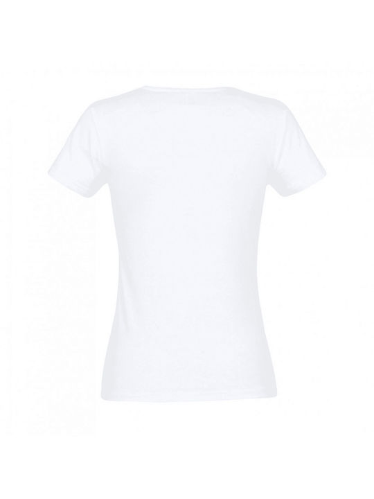 Damen weißes T-Shirt Nymph #46 - Weiß