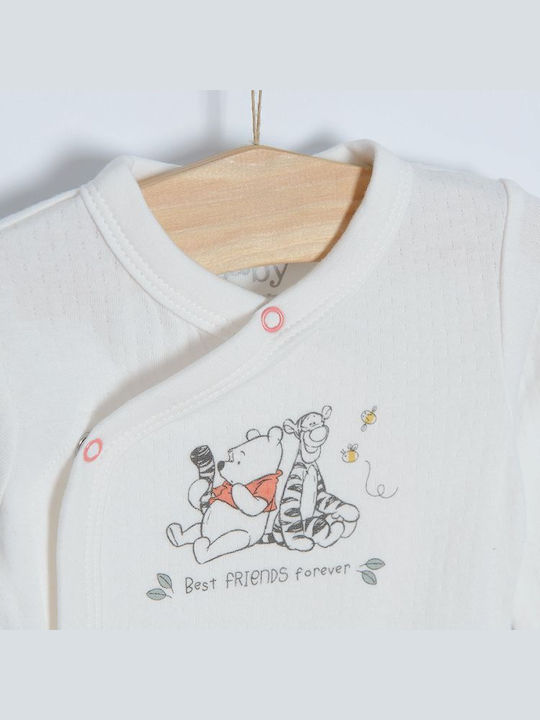 Cool Club Winnie the Pooh Multicolour Baby Bodysuits Set 2 Pieces
