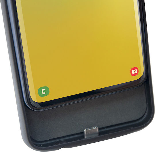 Techsuit Power Pro Back Cover Plastic / Silicon Negru (Galaxy S10e)