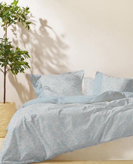 Makis Tselios Home Set Queen 220x240 Boho Blue