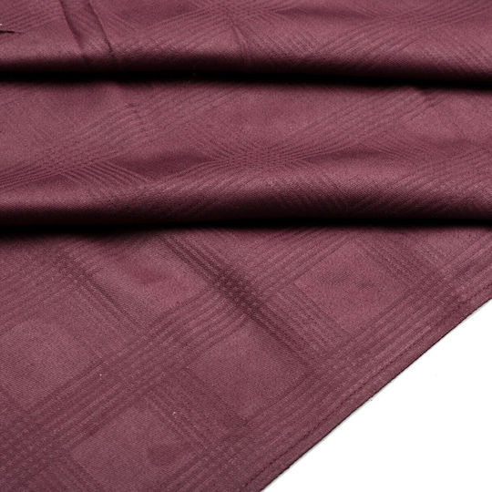Dimcol Fustă Pătrată Din Bumbac Bordeaux 140 Burgundy 140x140cm
