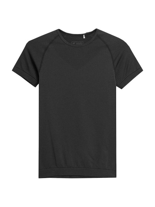 4F Damen Sportlich T-shirt Gray