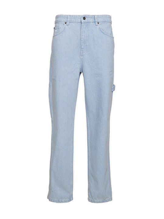 Men's Denim Trousers Baggy Light Blue
