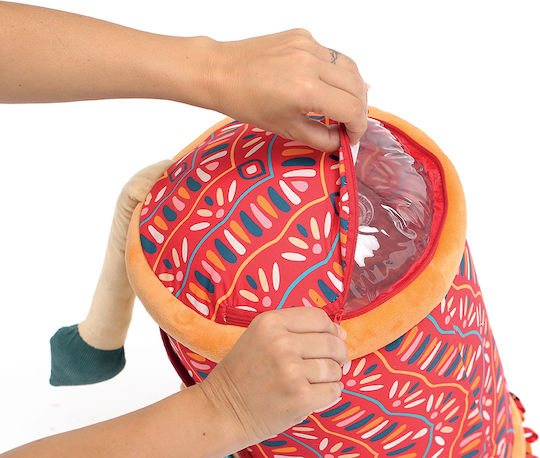 Ludi Roll & Crawling Toys Lion Activity Roll made of Fabric for 5++ Months