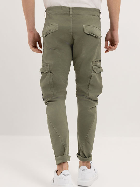 Cosi Jeans 61 Matteo Herrenhose Cargo Elastisch Khaki 61-MATTEO