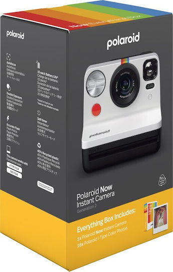 Polaroid Now Gen 2 E-Box White/Black