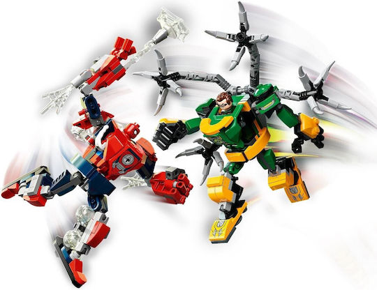 LEGO Spider-Man Spider-Man & Doctor Octopus Mech Kampf für 7+ Jahre