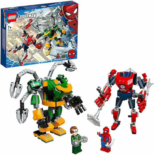 LEGO Spider-Man Spider-Man & Doctor Octopus Mech Kampf für 7+ Jahre