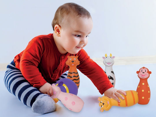 Ludi Bowling Bowling 5 Animals for 10++ Months