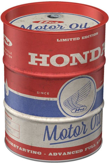 Nostalgic Art Honda Spardose Metallisch Rot 10x13x10cm