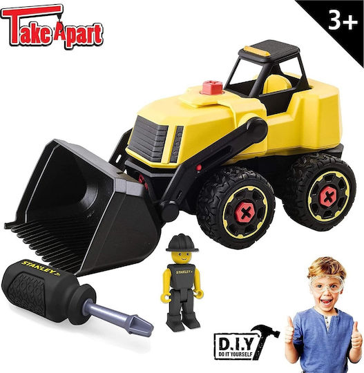 Stanley Jr Toys Παιχνίδι Κατασκευών Πλαστικό Take Apart Front Loader Kit για Παιδιά 5+ Ετών