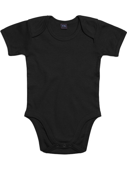 Babybugz Baby Bodysuit Underwear Set Short-Sleeved Black