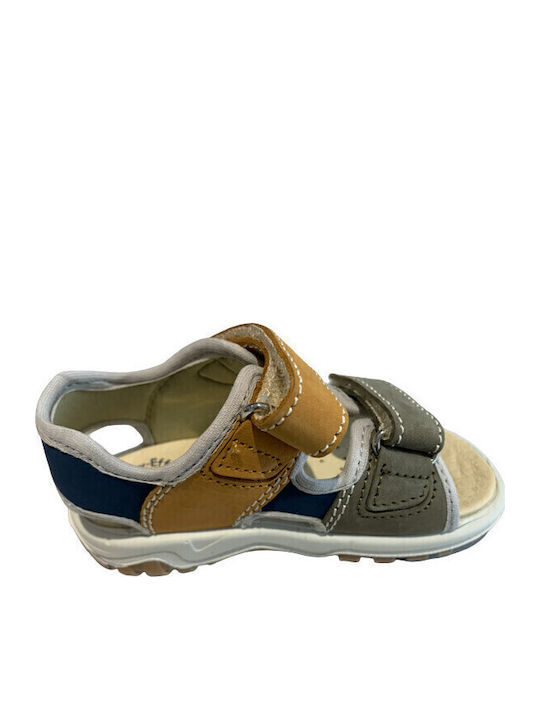 Kinder Sandalen Nabuk S.Nabuk Senap Tabac Braun