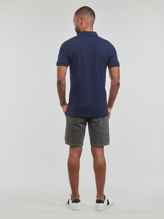 Levi's Housemark Ανδρικό T-shirt Polo Navy Μπλε