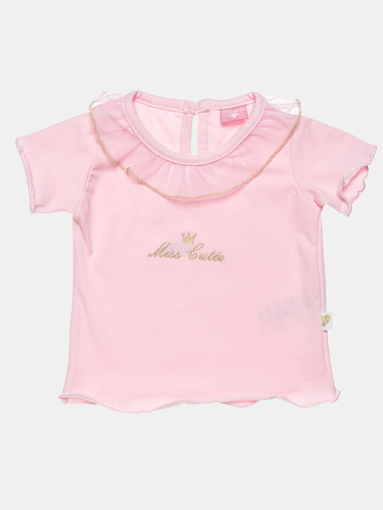 Alouette Kinder Set mit Shorts Sommer 2Stück Rosa